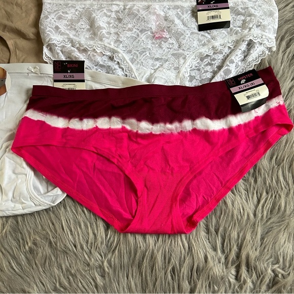 No Boundaries Hipster Bikini‎ Panty Bundle Women Size XL Panties Lot Underwear - Picture 2 of 5
